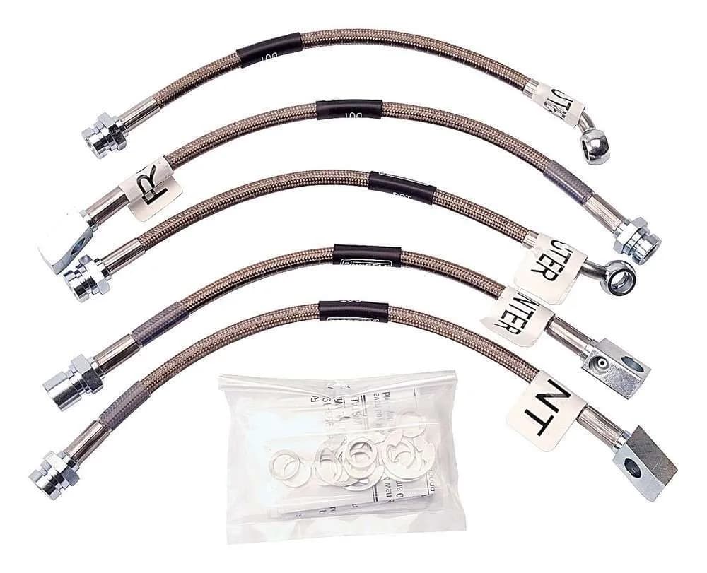 Brake Hydraulic Hose Kit-Rear Disc Russell for Pontiac Firebird 1994