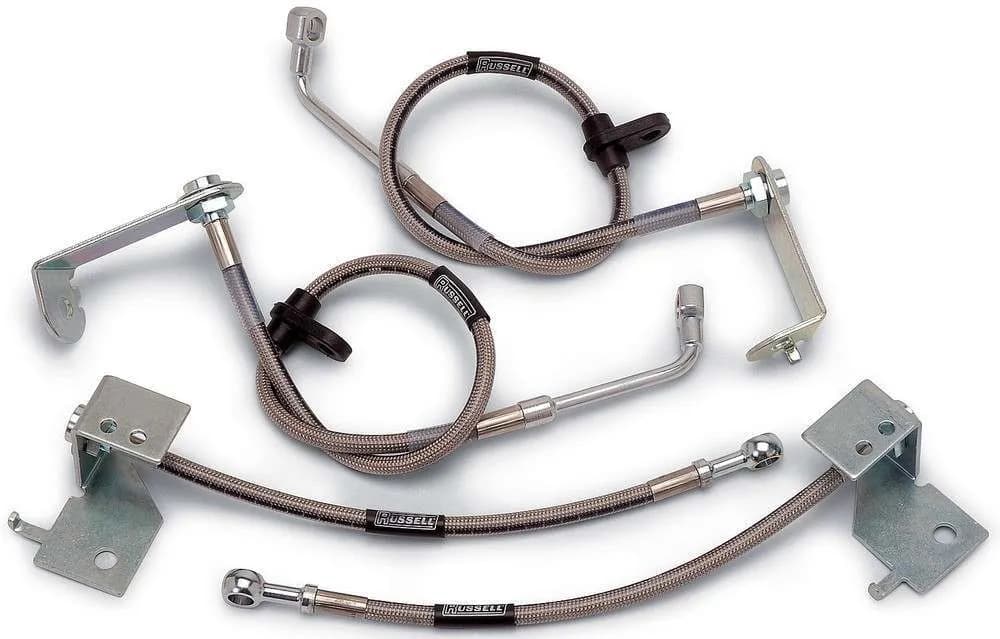 Brake Hydraulic Hose Kit-4-Wheel ABS Russell fits 07-08 Ford for Ford 2007