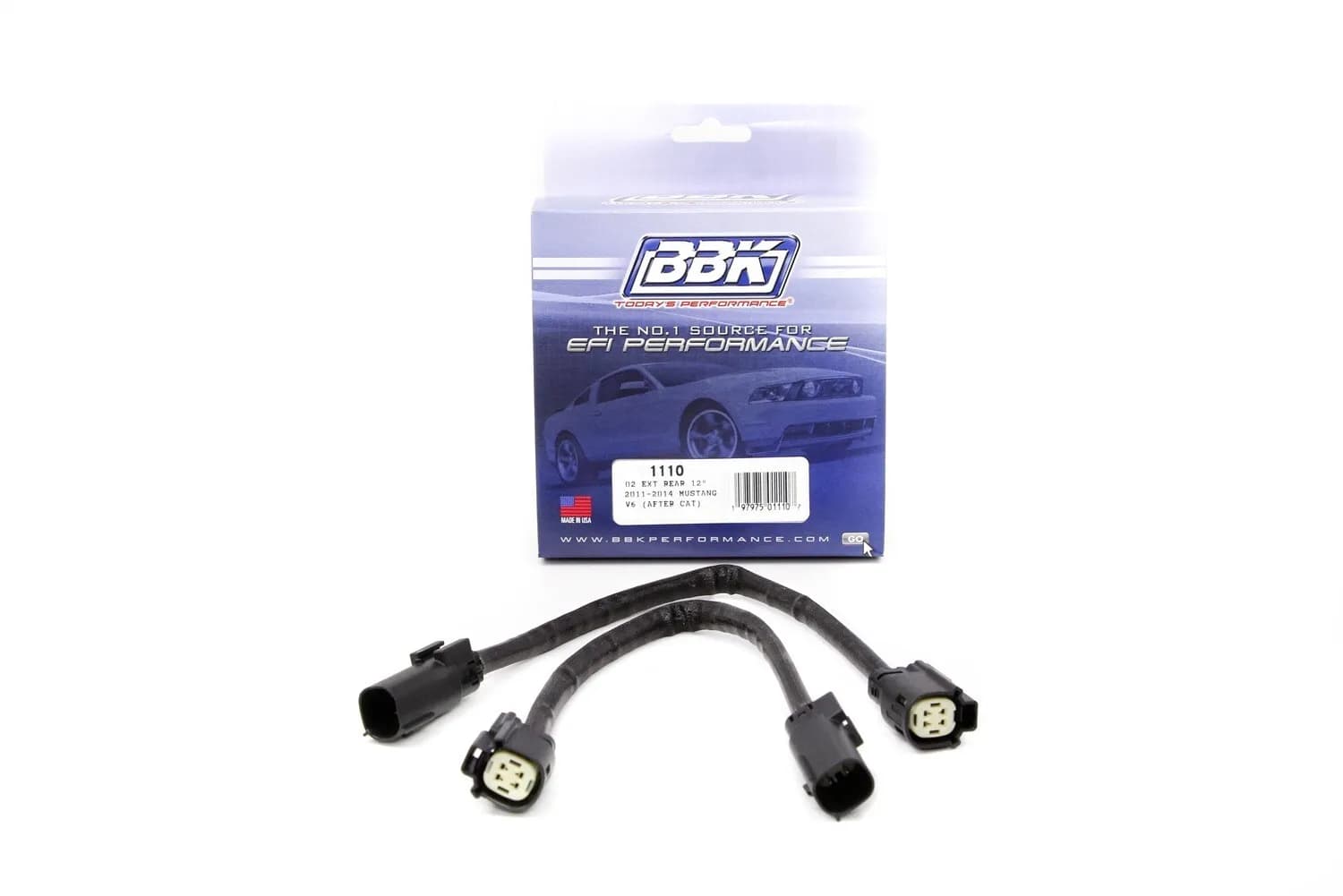 For Ford Mustang Oxygen Sensor Cable BBK Performance Parts fits For 2016