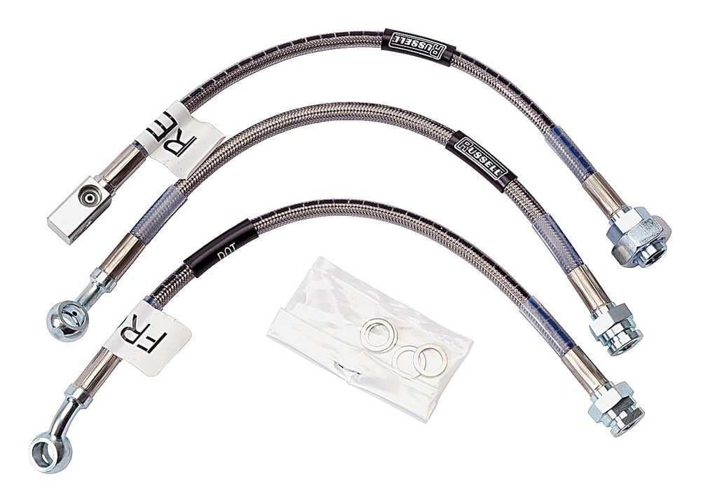 Brake Hydraulic Hose Kit-Street Legal Russell for Pontiac Grand 1979 5.0L V8 GAS