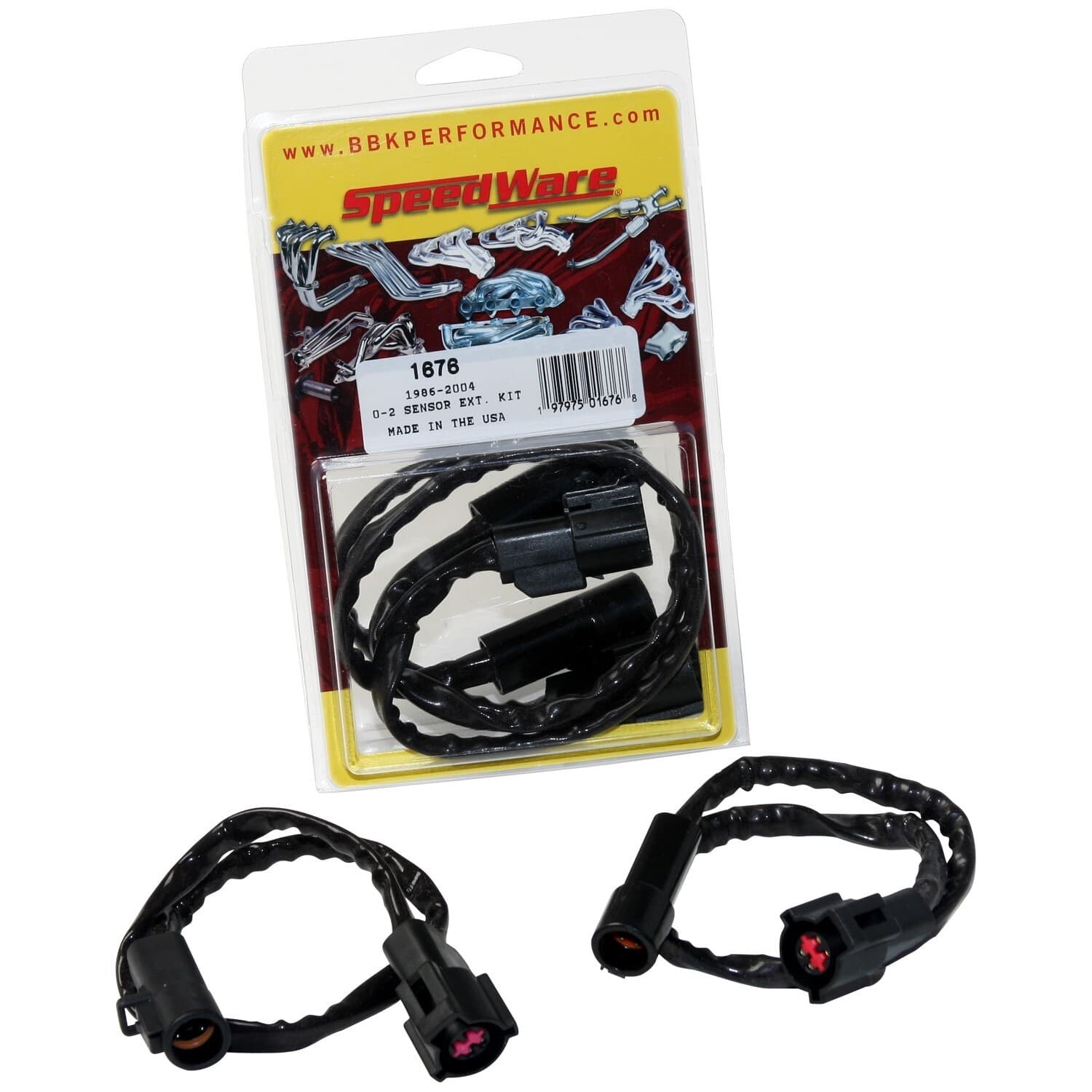 For Ford Oxygen Sensor Cable BBK Performance Parts fits 95- 1986 3.8L V6 GAS