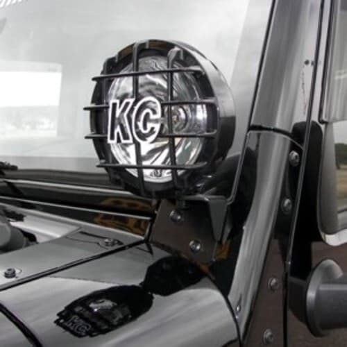 For Jeep Driving Light Bracket-Unlimited Sport KC Hilites f 2009 3.8L V6 GAS