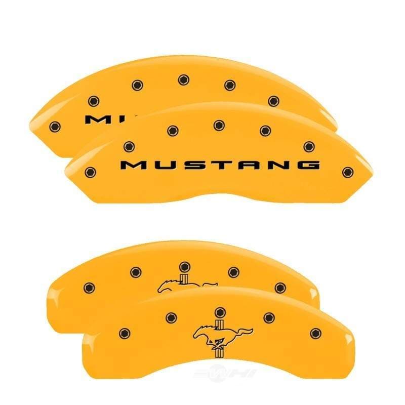 Disc Brake Caliper Cover-V6 MGP Caliper Covers fits Ford Mustang for Ford 2015 3