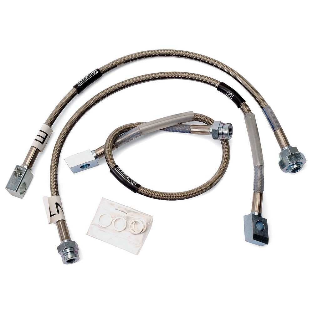 Brake Hydraulic Hose Kit-Street Legal Russell for GMC K2500 1991 5.7L V8 GAS