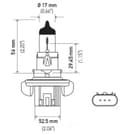 For Jeep Wrangler Headlight Bulb Hella H71071272 2017 3.6L V6 GAS - photo 2