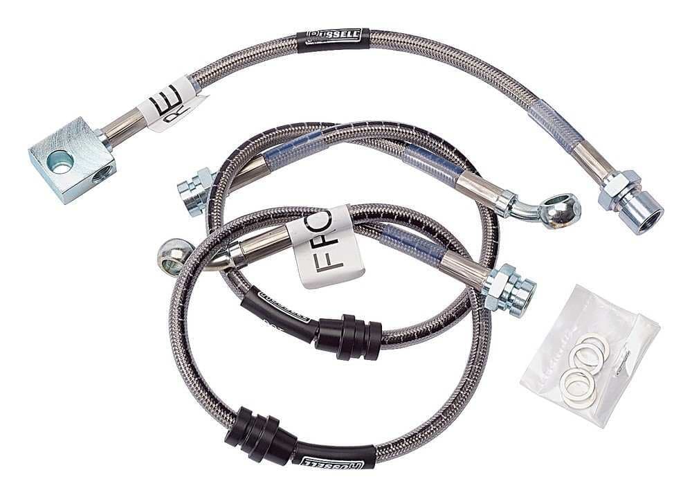 Brake Hydraulic Hose Kit-Rear Drum Russell for Pontiac Firebird 1984 5.0L V8 GAS