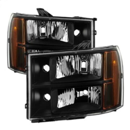 For GMC Sierra 1500 Headlight Set-WT SPYDER AUTO 2013