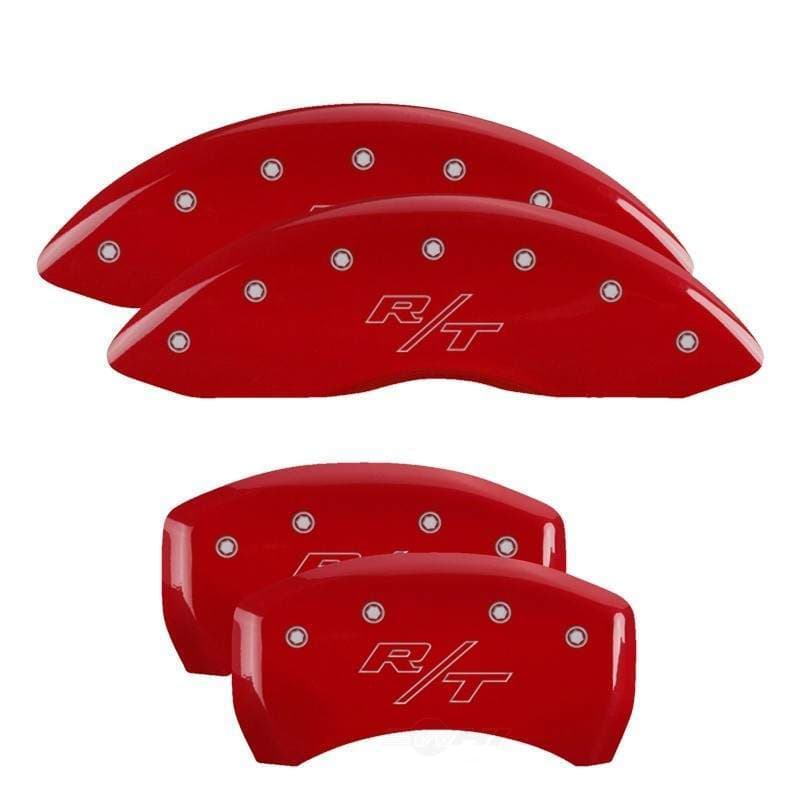 Disc Brake Caliper Cover-SXT Plus MGP Caliper Covers 12162SRTRRD for Dodge 2014