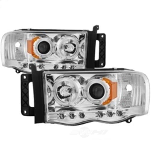 Headlight Set-Halo Led Projector Headlights SPYDER AUTO for Dodge Ram 1500 2003