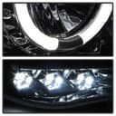 Headlight Set-Halo Led Projector Headlights SPYDER AUTO for Dodge Ram 1500 2002 - photo 8