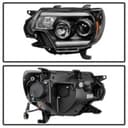 Headlight Set-Drl Projector Headlights SPYDER AUTO for Toyota Tacoma 2013 - photo 2