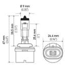 For Ford E-350 Super Duty Fog Light Bulb Hella H71071232 2003 6.8L V10 GAS - photo 2