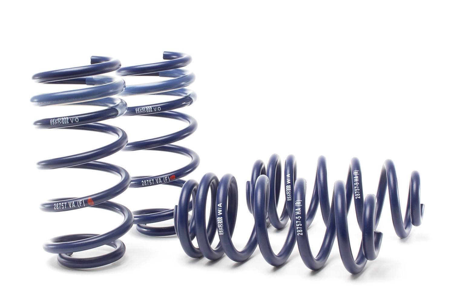 Coil Spring Lowering Kit-Premium H&R SPECIAL SPRINGS for Audi A5 Quattro 2019