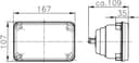 For Toyota Crown Driving Light Hella 1972 2.6L L6 GAS - photo 2