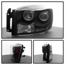 Headlight Set-Halo Led Projector Headlights SPYDER AUTO for Dodge Ram 2500 2009 - photo 2