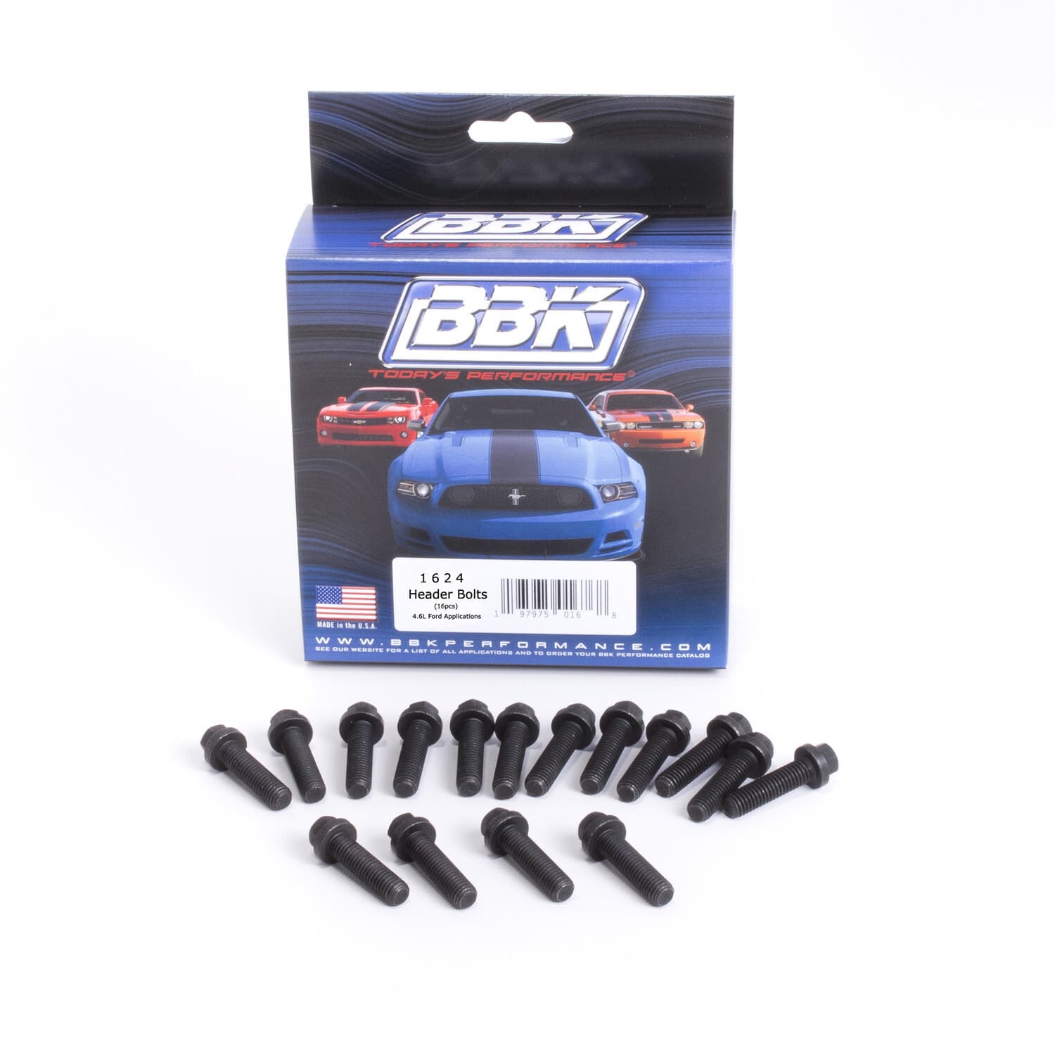 Exhaust Header Bolt-Kit BBK Performance Parts for Ford F-150 2001 4.6L V8 GAS