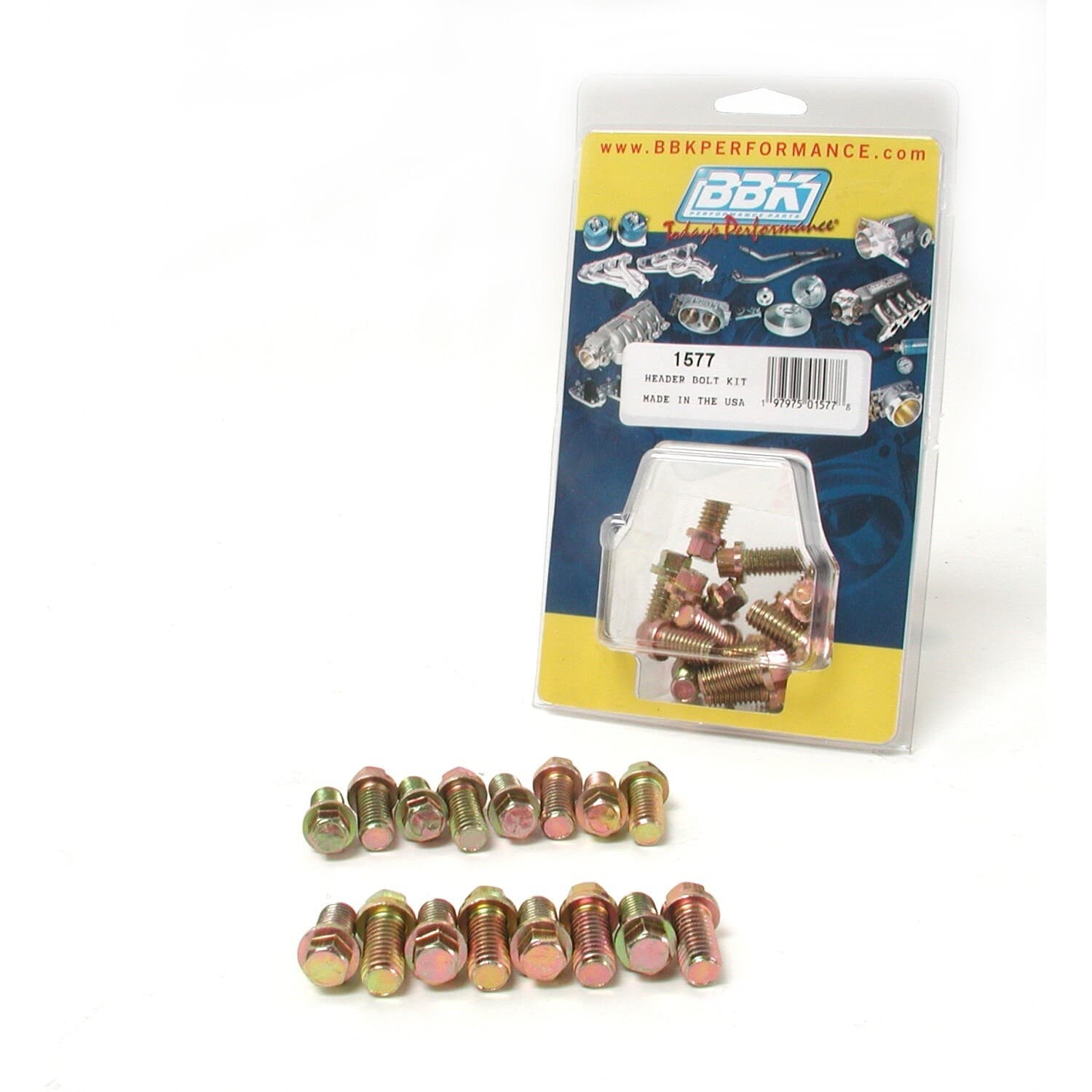 Exhaust Header Bolt-Kit BBK Performance Parts for Ford E-250 1987 5.0L V8 GAS