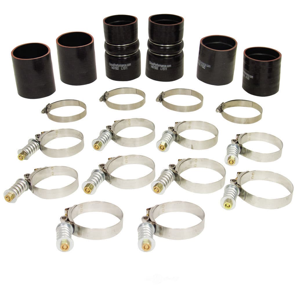 Intercooler Hose-Hose and Clamp Kit BD DIESEL for Ford F-250 1999 7.3L V8 Diesel