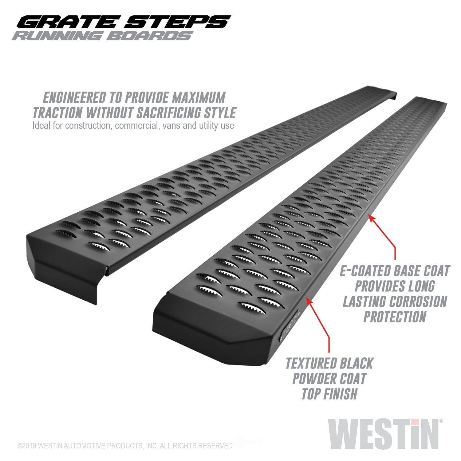 For Chevrolet K1500 Suburban Running Board-LT rged